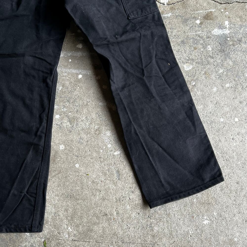 Carhartt black double knee work wear carpenter pants - Picture 5 of 7